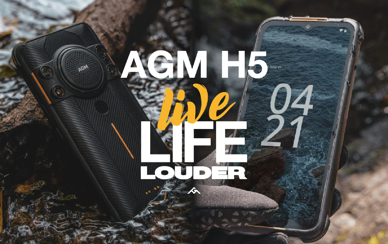  AGM H5 - Smartphone resistente (2022), teléfono