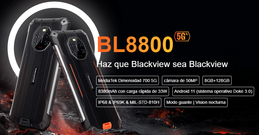 Comprar el nuevo Blackview BL8800 5G al mejor precio: ofertas,  características y especificaciones