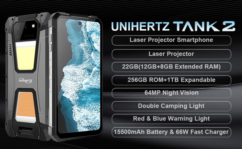 Unihertz Tank 2 Datos técnicos del móvil 